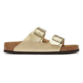 Birkenstock Arizona Birko Flor Womens Gold Sandals