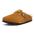 Birkenstock Boston Shearling Mink Slippers