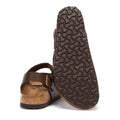 Birkenstock Milano Birko Flor Dark Brown Sandals