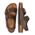 Birkenstock Milano Birko Flor Dark Brown Sandals