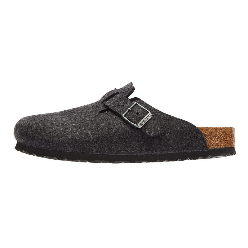 Birkenstock Boston Grey Slippers