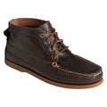 Sperry Authentic Original Boat Chukka Tumbled Leather Men's Dark Brown Boots