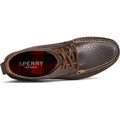 Sperry Authentic Original Boat Chukka Tumbled Leather Men's Dark Brown Boots