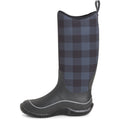 Muck Boots Hale Rubber Black/Grey Plaid Wellington Boots