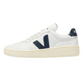 Veja V-90 Leather Men's White/Navy Trainers