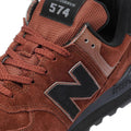 New Balance 574 Suede Brown Trainers