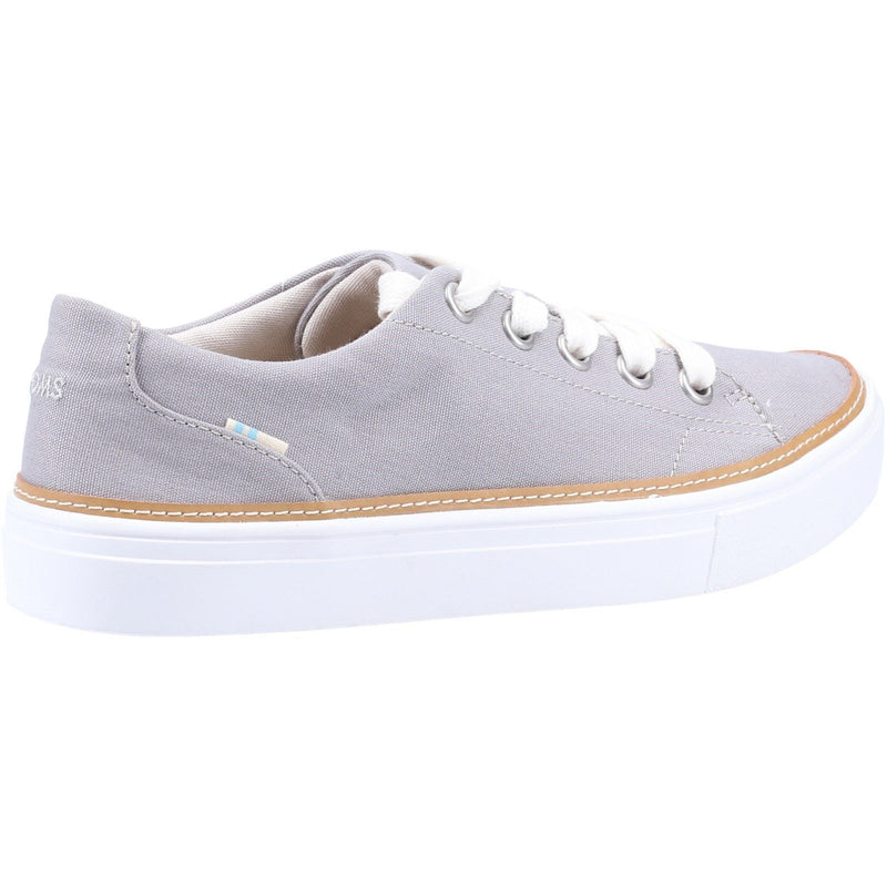 TOMS Alex 100% Cotton Women's Drizzle Grey Trainers