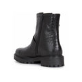 Geox Hoara 90% Leather Bovine Coated-10% Leather Bovine Nappa Women's Black Boots