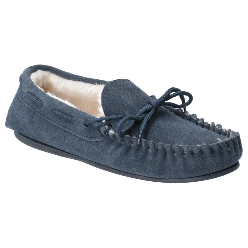 Hush Puppies Allie Suede Women's Navy Slippers