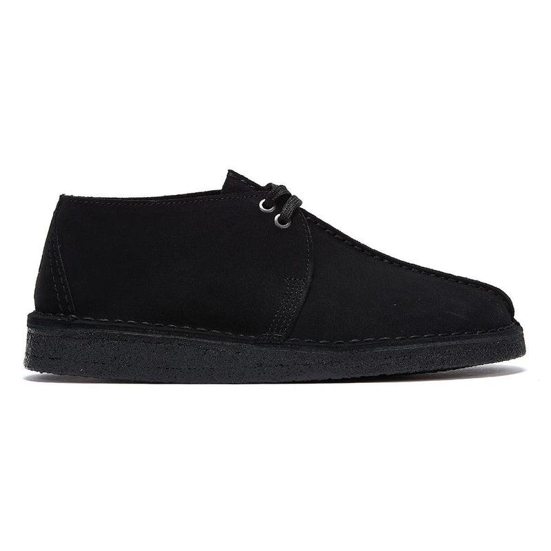 Clarks Originals Desert Trek Suede Mens Black Shoes