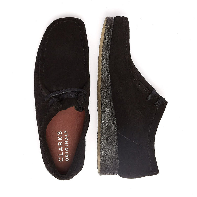 Clarks Originals Wallabee Mens Black Shoes