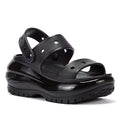 Crocs Classic Mega Crush Womens Black Sandals