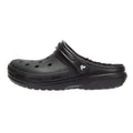 Crocs Classic Black Lined Clogs