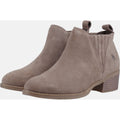 Hush Puppies Isobel Leather Women's Taupe Boots