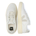 Veja V-90 Leather Women's White/Natural Trainers