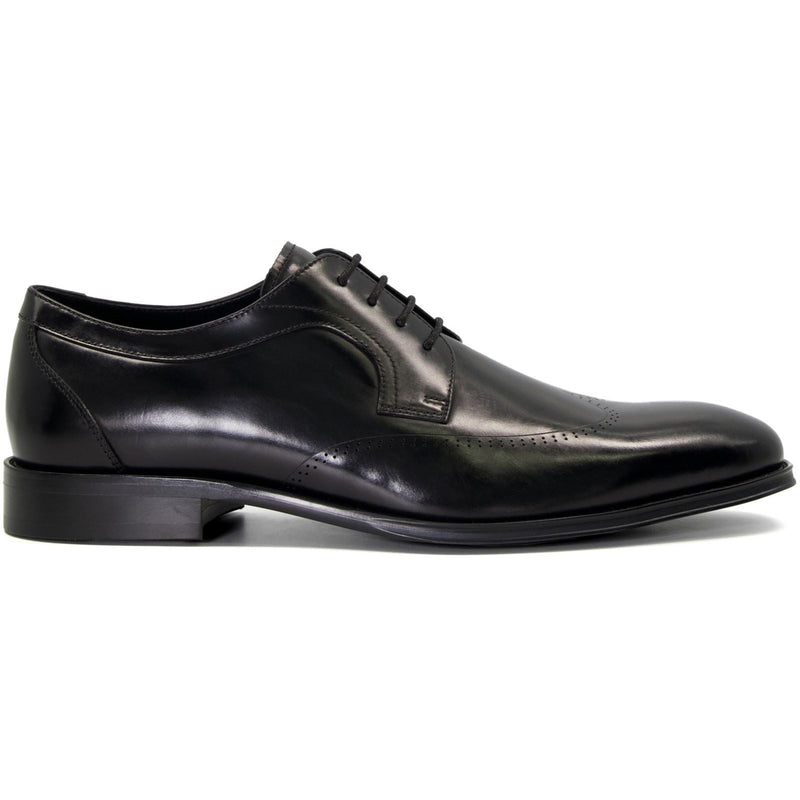 Dune Sheath Leather Men's Black Oxford Shoes