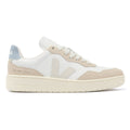 Veja V-90 Leather Men's White/Pierre/Steel Trainers