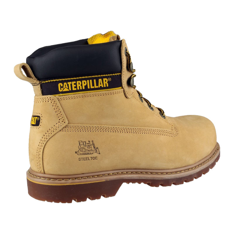 Caterpillar Holton S3 Leather Honey Safety Boots