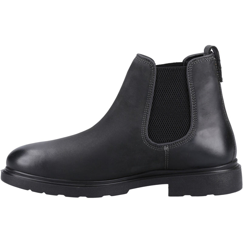 Hush Puppies Preston Chelsea Leather Men's Black Boots