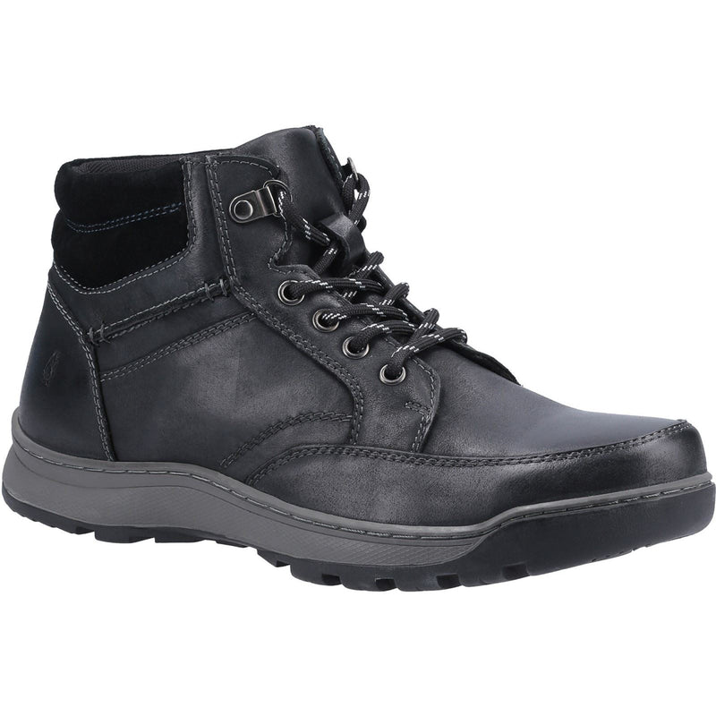 Hush Puppies Grover Nubuck Men's Black Boots