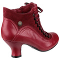 Hush Puppies Vivianna Leather Women's Red Boots