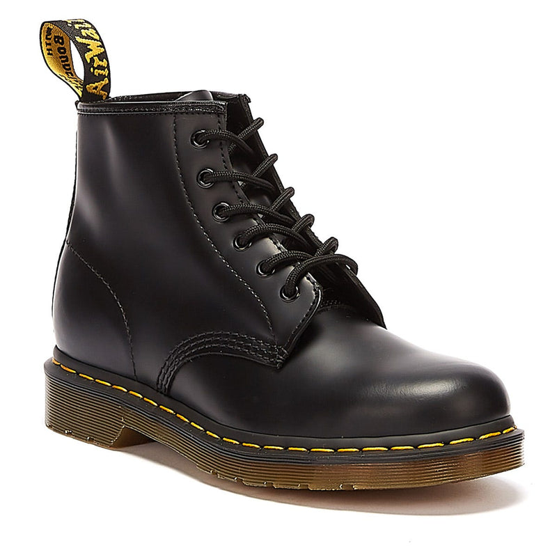 Dr. Martens 101 Smooth Leather Black Boots