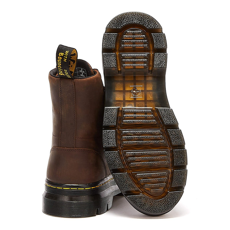 Dr. Martens Combs Crazy Horse Mens Brown Boots TowerLondon.EU