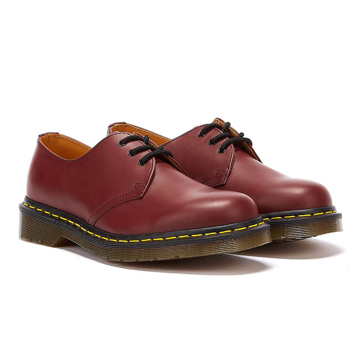 Dr. Martens Mens Womens Cherry Red 1461 Shoes 11838600 TOWER London Tower London.EU