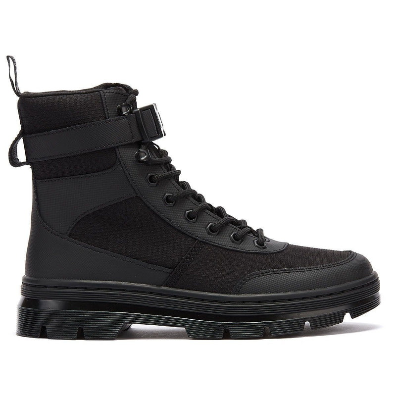 Dr. Martens Combs Tech Mono Black Boots