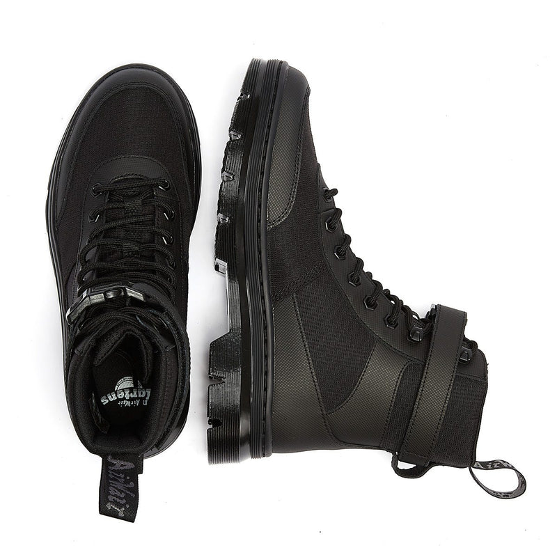 Dr. Martens Combs Tech Mono Black Boots