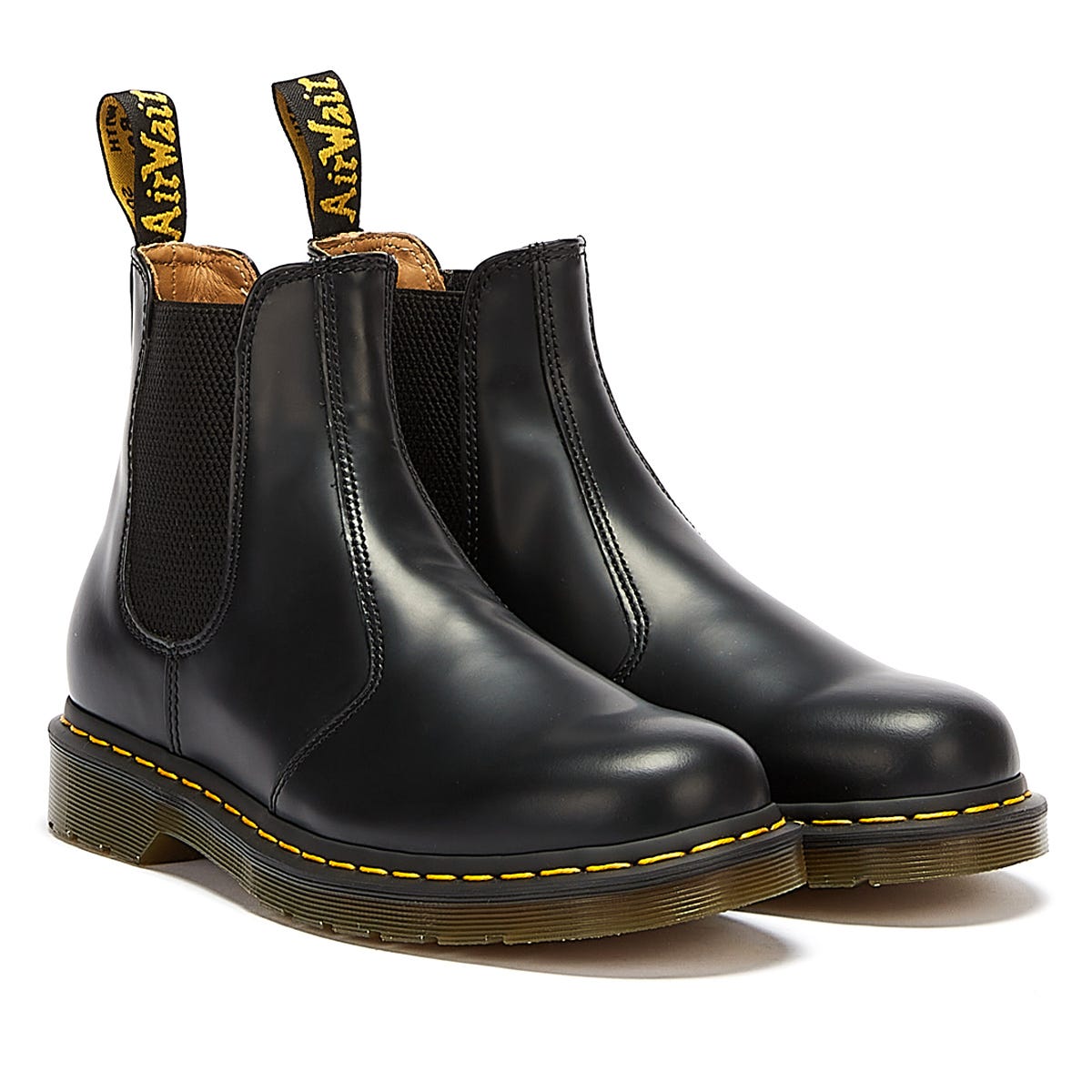 Dr. Martens 2976 Smooth Leather Black Boots Tower London.EU