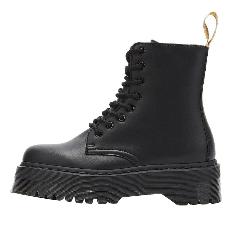 Dr. Martens Jadon II Vegan Womens Black Mono Boots