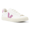 Veja Campo Leather Women's White/Mulberry Trainers