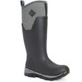 Muck Boots Arctic Ice Tall Rubber Black/Grey Geometric Wellington Boots