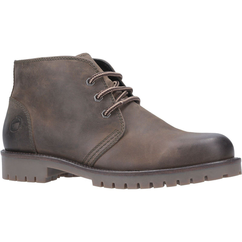 Cotswold Stroud Leather Men's Khaki Boots