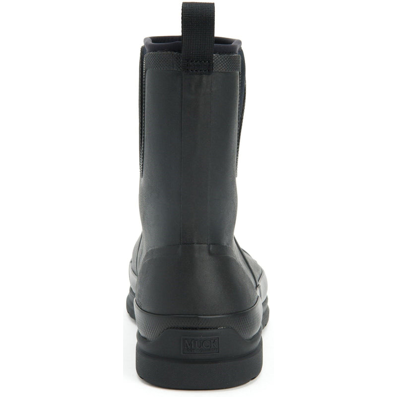 Muck Boots Originals Pull On Mid Rubber Black Wellington Boots