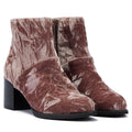 Shoe The Bear Ceci Velvet Deep Blush Women's Brown Boots