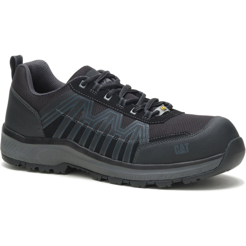 Caterpillar Charge PU/Mesh/TPU Black Safety Trainers