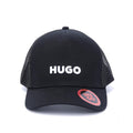 Hugo Marsel Trucker Cotton Men's Black Caps