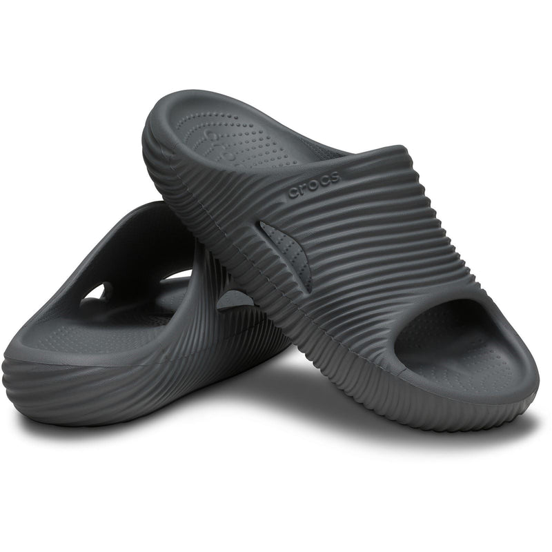 Crocs Mellow Tide Recovery Thermoplastic Slate Grey Slides