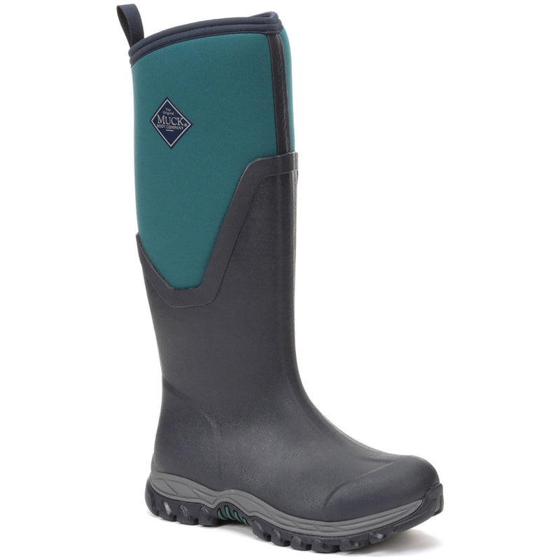 Muck Boots Arctic Sport II Tall Rubber Navy/Spruce Wellington Boots