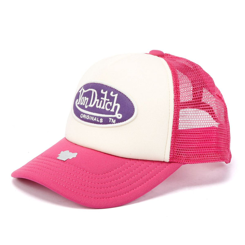 Von Dutch Trucker Tamper Cotton Pink Caps