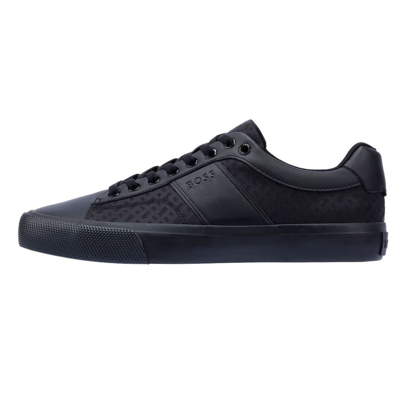 Boss Aiden Tennis Men's Black Trainers