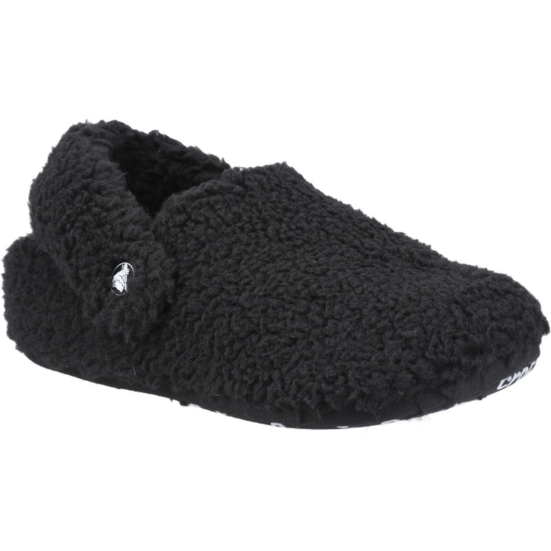 Crocs Classic Cozzzy Polyester Black Slippers