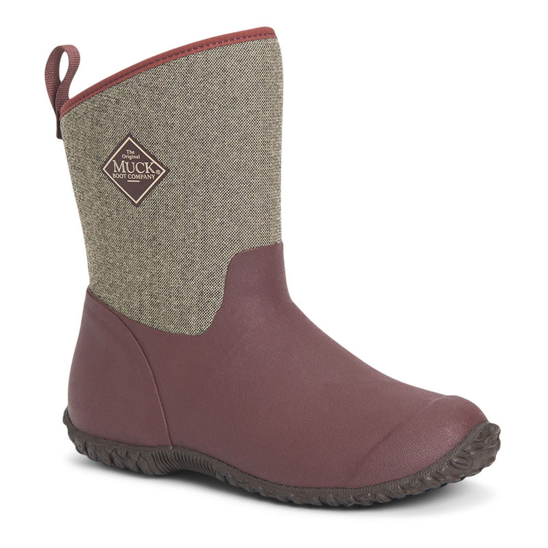 Muck Boots Muckster II Mid Rubber Raisin Wellington Boots