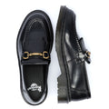 Dr. Martens Adrian Snaffle Black Leather Loafers