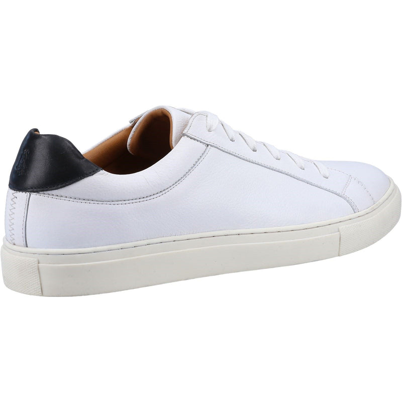 Hush Puppies Colton Leather Men's White Trainers