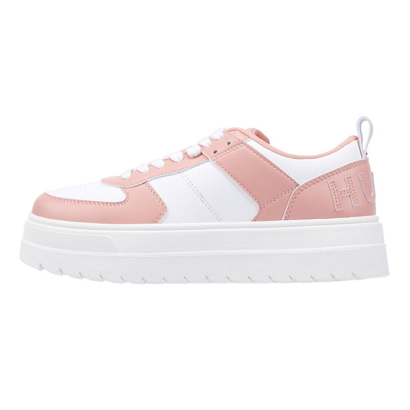 Hugo Lyssa Tennis Women's White/Pink Trainers