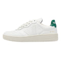 Veja V-90 Leather Women's White/Green Trainers