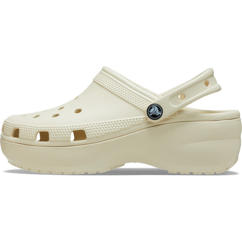 Crocs Classic Platform Thermoplastic Women's Bone Clogs